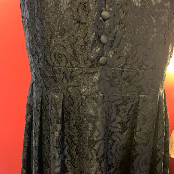 Oh Soo Sweet Black Lace Dress - Picture 6 of 16